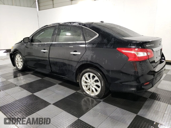 2018 Nissan Sentra SV with VIN 3N1AB7AP7JL650647, listed as a Copart auction lot 55791585 with 151,996 mi miles and Clean Title. Bid and sale history available at DreamBid. Image 2.