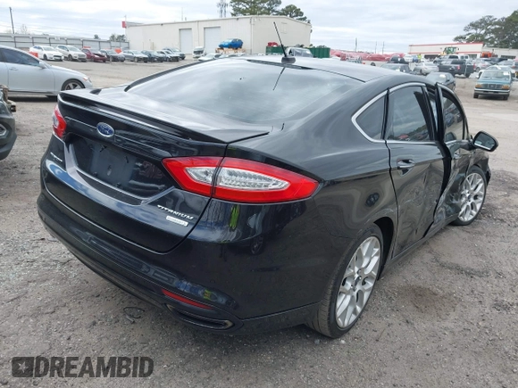 2014 Ford Fusion Titanium with VIN 3FA6P0K92ER355539, listed as a IAAI auction lot 41851471 with 178,176 mi miles and . Bid and sale history available at DreamBid. Image 4.