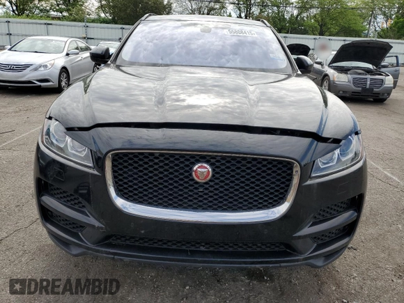 2017 Jaguar F-Pace 20d Premium with VIN SADCJ2BN9HA087972, listed as a Copart auction lot 55808415 with 96,074 mi miles and Clean Title. Bid and sale history available at DreamBid. Image 5.