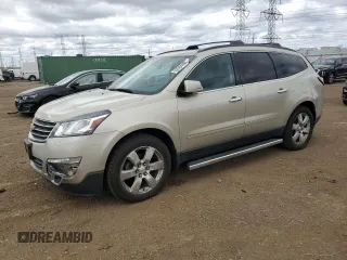 2016 Chevrolet Traverse LTZ with VIN 1GNKVJKD3GJ192400, listed as a Copart auction lot 52664495 with 150,272 mi miles and Salvage Title. Bid and sale history available at DreamBid. Image 1.