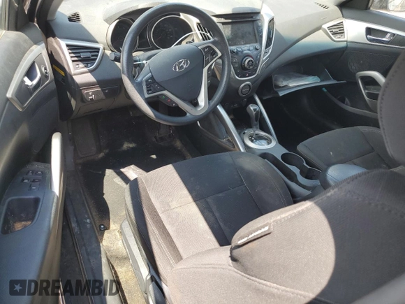 2014 Hyundai Veloster RE:FLEX with VIN KMHTC6AD2EU184412, listed as a Copart auction lot 62874805 with Not provided miles and Salvage title. Bid and sale history available at DreamBid. Image 8.