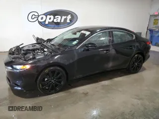 2025 Mazda 3 S Select Sport with VIN 3MZBPABM6SM456091, listed as a Copart auction lot 48765105 with 6,966 mi miles and Clean Title. Bid and sale history available at carsss.com. Image 1.