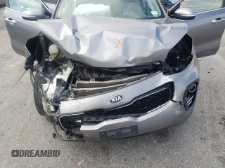 2017 Kia Sportage EX with VIN KNDPNCAC5H7185272, listed as a Copart auction lot 57996925 with 136,836 mi miles and Salvage title. Bid and sale history available at DreamBid. Image 12.