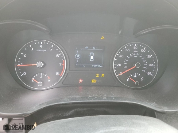 2018 Kia Optima LX with VIN 5XXGT4L39JG189332, listed as a Copart auction lot 50582425 with 137,937 mi miles and Salvage Title. Bid and sale history available at carsss.com. Image 9.