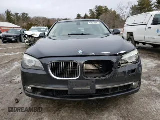 2011 BMW 7 Series 750Li xDrive with VIN WBAKC8C57BC434453, listed as a Copart auction lot 46473665 with 129,354 mi miles and Clean Title. Bid and sale history available at carsss.com. Image 5.