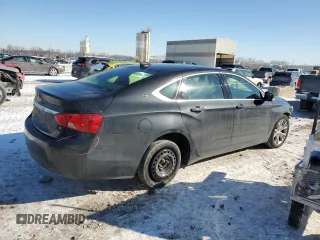 2015 Chevrolet Impala LT with VIN 2G1125S32F9248678, listed as a Copart auction lot 46180765 with 236,585 mi miles and Salvage title. Bid and sale history available at DreamBid. Image 3.