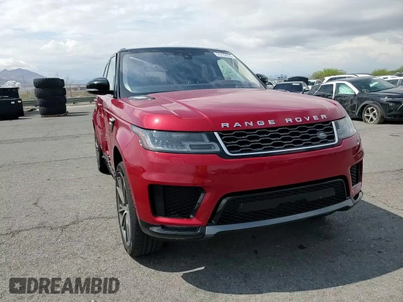 2018 Land Rover Range Rover Sport HSE with VIN SALWR2RV7JA189373, listed as a Copart auction lot 55762035 with 44,247 mi miles and Salvage title. Bid and sale history available at DreamBid. Image 14.