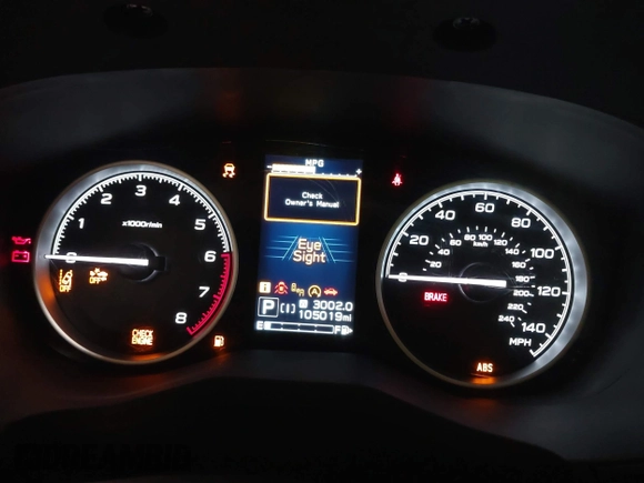 2019 Subaru Forester Premium with VIN JF2SKAGC3KH423315, listed as a IAAI auction lot 41216364 with 105,019 mi miles. Bid and sale history available at carsss.com. Image 7.