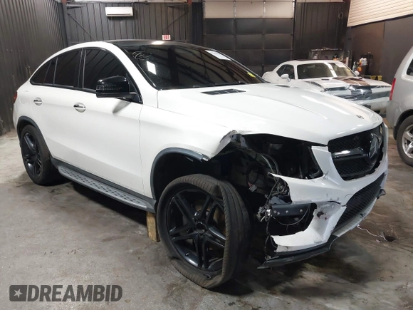 2017 Mercedes-Benz GLE 43 AMG z VIN 4JGED6EB3HA057334, wystawiony jako IAAI lot #42368824 z przebiegiem 81 749 mil mil oraz . Historia ofert i sprzedaży dostępna na DreamBid. Obrazek 1.