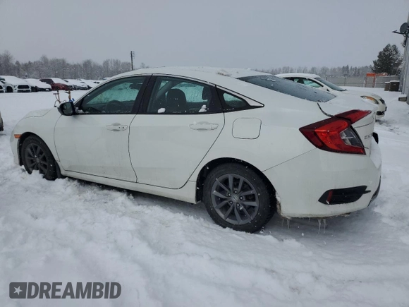 2021 Honda Civic Sedan EX with VIN 2HGFC2F79MH016587, listed as a Copart auction lot 89180235 with 80,489 mi miles and Salvage Title. Bid and sale history available at carsss.com. Image 2.