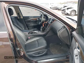 2018 Infiniti Q50 3.0t Luxe with VIN JN1EV7AR2JM445138, listed as a IAAI auction lot 41851019 with 75,018 mi miles. Bid and sale history available at carsss.com. Image 5.