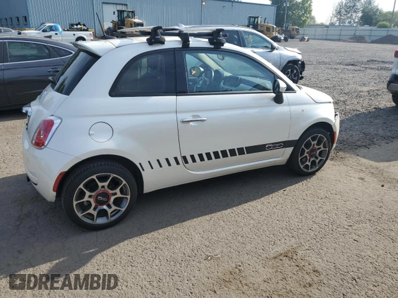 2017 FIAT 500 Pop с VIN 3C3CFFKR3HT671188, выставлен на аукционе Copart как лот 61052695 с пробегом 56 566 миль миль и Списание • Salvage title. История ставок и продаж доступна на DreamBid. Изображение 3.