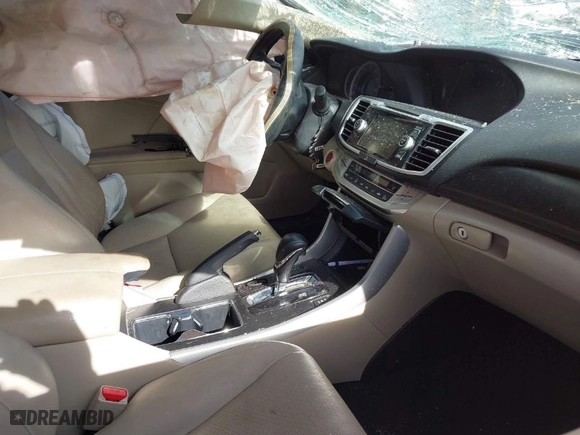 2014 Honda Accord Sedan EX-L with VIN 1HGCR2F88EA203751, listed as a IAAI auction lot 41608367 with 143,025 mi miles. Bid and sale history available at carsss.com. Image 5.
