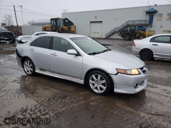 2004 Acura TSX with VIN JH4CL95874C800319, listed as a Copart auction lot 85513254 with 216,426 mi miles and Salvage title. Bid and sale history available at DreamBid. Image 4.