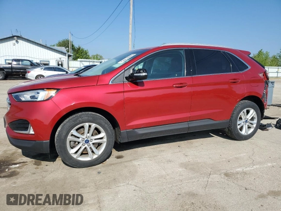 2020 Ford Edge SEL z VIN 2FMPK4J95LBA06923, wystawiony jako Copart lot #55591245 z przebiegiem 70 889 mil mil oraz Szkoda całkowita • Salvage title. Historia ofert i sprzedaży dostępna na DreamBid. Obrazek 1.