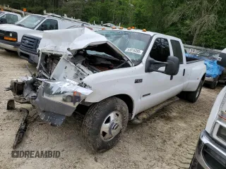 2002 Ford F-350 XL z VIN 1FTWW32F02EC63171, wystawiony jako Copart lot #53316395 z przebiegiem 181 871 mil mil oraz Szkoda całkowita • Salvage title. Historia ofert i sprzedaży dostępna na DreamBid. Obrazek 1.