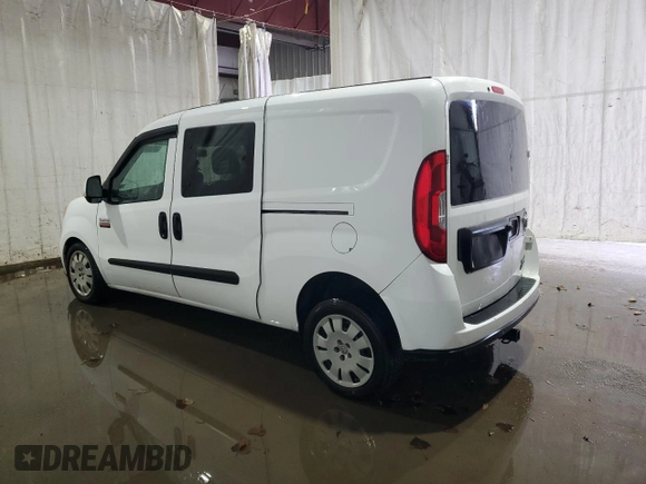 2017 Ram ProMaster City Cargo Tradesman SLT with VIN ZFBERFBBXH6D83800, listed as a Copart auction lot 75333564 with 107,509 mi miles and Salvage Title. Bid and sale history available at DreamBid. Image 2.