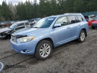 2008 Toyota Highlander Hybrid Limited with VIN JTEEW44A782012284, listed as a Copart auction lot 49684375 with 165,563 mi miles and Clean Title. Bid and sale history available at carsss.com. Image 1.