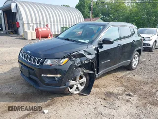 2021 Jeep Compass Latitude with VIN 3C4NJDBB7MT541189, listed as a IAAI auction lot 42429556 with 44,056 mi miles and . Bid and sale history available at DreamBid. Image 2.