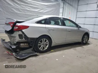 2017 Hyundai Sonata 2.4L with VIN 5NPE24AF3HH590025, listed as a Copart auction lot 47467755 with 40,037 mi miles and Salvage Title. Bid and sale history available at carsss.com. Image 3.