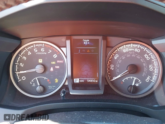 2020 Toyota Tacoma SR5 with VIN 3TMAZ5CN4LM132002, listed as a IAAI auction lot 41224844 with 55,000 mi miles and . Bid and sale history available at DreamBid. Image 7.