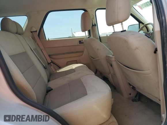 2008 Ford Escape XLT with VIN 1FMCU93198KE67763, listed as a Copart auction lot 60103005 with 147,075 mi miles and Salvage title. Bid and sale history available at DreamBid. Image 11.