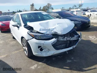 2019 Chevrolet Cruze Premier with VIN 1G1BF5SM6K7114379, listed as a IAAI auction lot 41425240 with 37,965 mi miles. Bid and sale history available at carsss.com. Image 1.