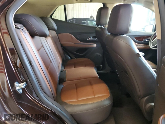 2016 Buick Encore Leather with VIN KL4CJCSB9GB595143, listed as a Copart auction lot 53814755 with 167,232 mi miles and Salvage Title. Bid and sale history available at carsss.com. Image 10.