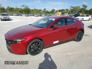 2019 Mazda Mazda3 Hatchback w/Premium Pkg with VIN JM1BPBNM9K1126723, listed as a Copart auction lot 75910314 with 15,366 mi miles and Non Repairable. Bid and sale history available at carsss.com. Image 1.