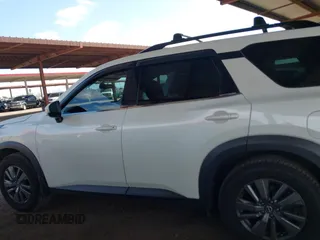 2022 Nissan Pathfinder SV with VIN 5N1DR3BA5NC238362, listed as a IAAI auction lot 42078962 with 59,533 mi miles and . Bid and sale history available at DreamBid. Image 14.
