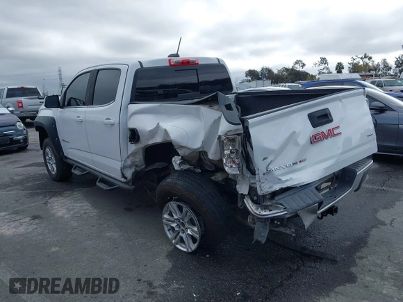 2019 GMC Canyon 2WD SLE with VIN 1GTG5CEN4K1128339, listed as a IAAI auction lot 41533108 with 38,666 mi miles. Bid and sale history available at carsss.com. Image 3.
