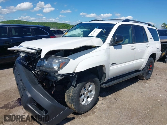 2004 Toyota 4Runner SR5 with VIN JTEBU14R240025253, listed as a IAAI auction lot 42170891 with 238,866 mi miles and . Bid and sale history available at DreamBid. Image 18.
