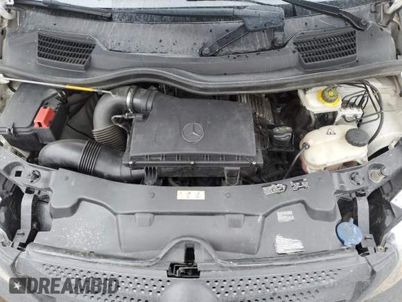 2018 Mercedes-Benz Metris Cargo with VIN WD3BG3EA4J3384348, listed as a Copart auction lot 53571235 with 210,492 mi miles and Salvage Title. Bid and sale history available at carsss.com. Image 11.