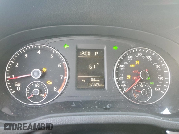 2013 Volkswagen Passat Wolfsburg Edition with VIN 1VWAH7A32DC144925, listed as a Copart auction lot 76357524 with 172,124 mi miles and Salvage title. Bid and sale history available at DreamBid. Image 9.