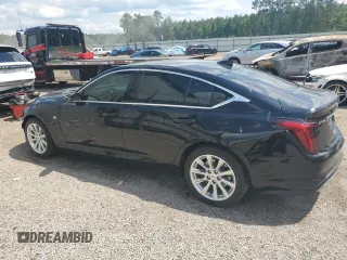 2020 Cadillac CT5 Luxury z VIN 1G6DM5RK9L0155385, wystawiony jako Copart lot #59046734 z przebiegiem 53 583 mil mil oraz Szkody całkowita. Historia ofert i sprzedaży dostępna na DreamBid. Obrazek 2.