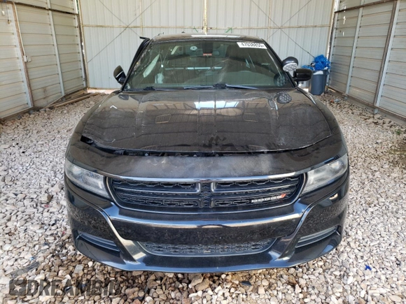 2019 Dodge Charger Police with VIN 2C3CDXAT2KH592510, listed as a Copart auction lot 47038855 with 79,147 mi miles and Salvage title. Bid and sale history available at DreamBid. Image 5.