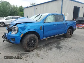 2025 Ford Ranger XLT z VIN 1FTER4HP2SLE06397, wystawiony jako Copart lot #61433065 z przebiegiem Nie podano mil oraz Szkoda całkowita • Salvage title. Historia ofert i sprzedaży dostępna na DreamBid. Obrazek 1.