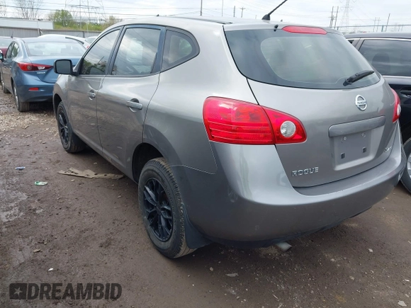 2009 Nissan Rogue SL with VIN JN8AS58V09W448006, listed as a IAAI auction lot 41984860 with 232,099 mi miles. Bid and sale history available at carsss.com. Image 3.