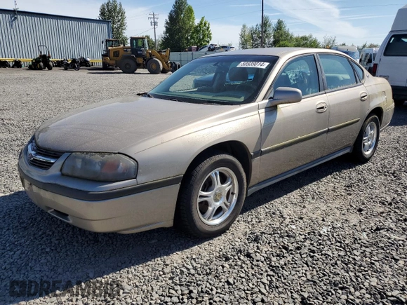 2001 Chevrolet Impala with VIN 2G1WF55E319176194, listed as a Copart auction lot 58939014 with 132,497 mi miles and Clean title. Bid and sale history available at DreamBid. Image 1.
