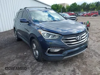 2017 Hyundai Santa Fe 2.4L with VIN 5NMZU3LB6HH018279, listed as a IAAI auction lot 42203740 with 94,774 mi miles and . Bid and sale history available at DreamBid. Image 1.