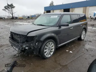 2019 Ford Flex SEL with VIN 2FMGK5C83KBA25642, listed as a Copart auction lot 52426775 with 101,084 mi miles and Clean Title. Bid and sale history available at carsss.com. Image 1.