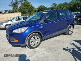 2016 Ford Escape S with VIN 1FMCU0F75GUB79835, listed as a Copart auction lot 50221245 with 57,439 mi miles and Salvage Title. Bid and sale history available at carsss.com. Image 1.