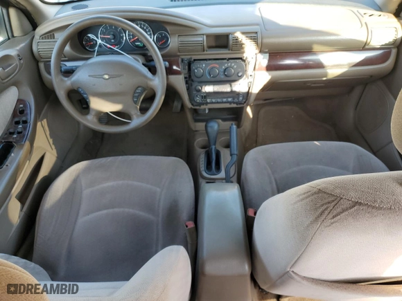 2001 Chrysler Sebring LX with VIN 1C3EL46X21N731417, listed as a Copart auction lot 75698614 with 76,442 mi miles and Clean Title. Bid and sale history available at carsss.com. Image 8.