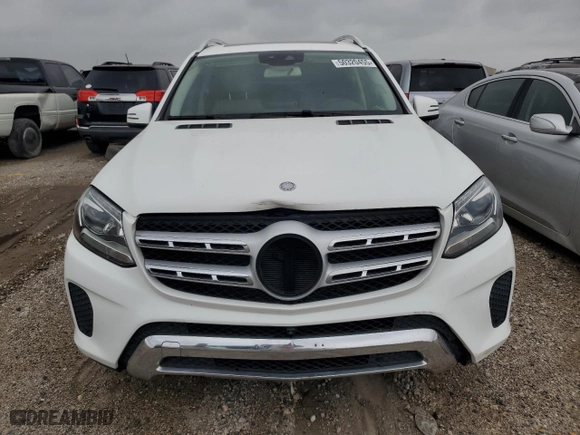 2017 Mercedes-Benz GLS with VIN 4JGDF6EE1HA801612, listed as a Copart auction lot 50320455 with 128,542 mi miles and Clean Title. Bid and sale history available at carsss.com. Image 5.