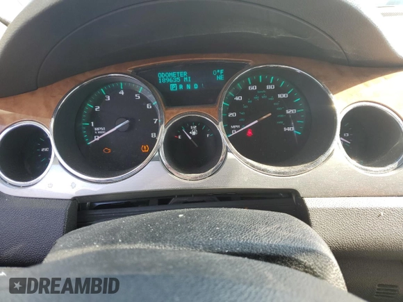 2011 Buick Enclave CXL-1 with VIN 5GAKRBED0BJ409393, listed as a Copart auction lot 62411234 with 189,635 mi miles and Salvage Title. Bid and sale history available at carsss.com. Image 9.
