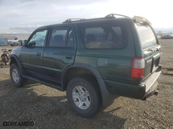 1999 Toyota 4Runner SR5 with VIN JT3HN86R4X0241406, listed as a Copart auction lot 49646405 with 0 mi miles and Salvage Title. Bid and sale history available at carsss.com. Image 2.