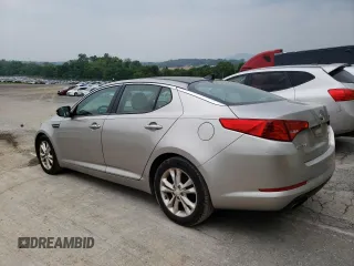 2013 Kia Optima EX z VIN 5XXGN4A75DG168207, wystawiony jako Copart lot #59992435 z przebiegiem 147 298 mil mil oraz Czysty tytuł • Clean title. Historia ofert i sprzedaży dostępna na DreamBid. Obrazek 2.