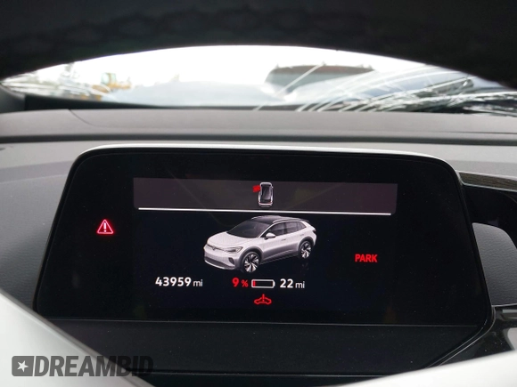 2022 Volkswagen ID.4 Pro S z VIN WVGGNPE26NP036269, wystawiony jako IAAI lot #42279904 z przebiegiem 43 959 mil mil oraz . Historia ofert i sprzedaży dostępna na DreamBid. Obrazek 7.