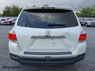 2013 Toyota Highlander with VIN 5TDZK3EH1DS114237, listed as a Copart auction lot 48521355 with 189,206 mi miles and Clean Title. Bid and sale history available at carsss.com. Image 6.