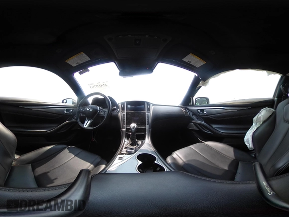2020 Infiniti Q60 Luxe with VIN JN1EV7EKXLM340458, listed as a IAAI auction lot 42450765 with 64,048 mi miles and . Bid and sale history available at DreamBid. Image 19.